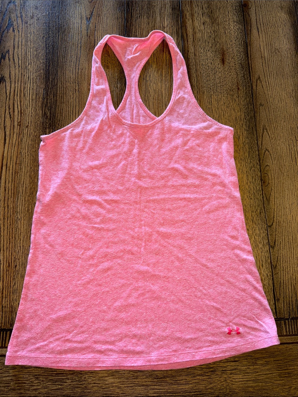 Under Armour Pink Racerback Performance Tank